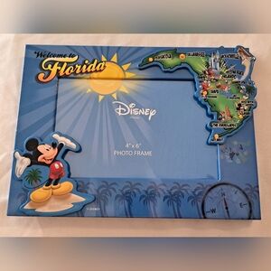 Disney Welcome To Florida 4x6 Photo Frame- NEW